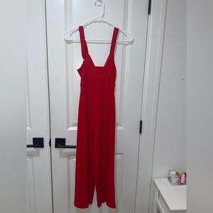 Guess Red Romper - Valentines Day outfit